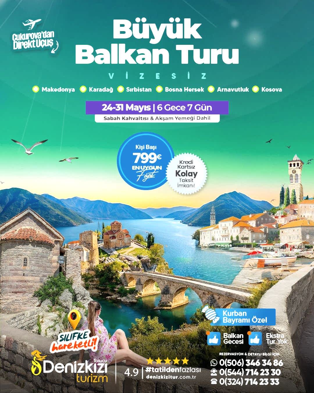 Kurban Bayramı Özel Balkan Turu